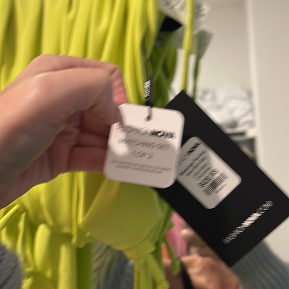 Nwt fashion nova blessings ruched midi skirt set - Picture 4 of 4